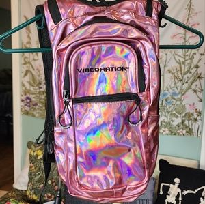 Pink Holographic Vibdration Camelpak